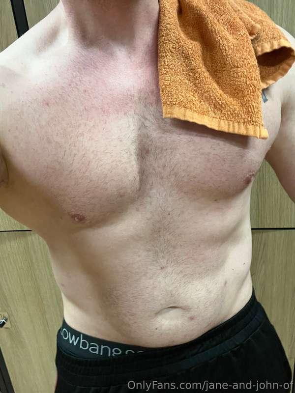 John ist getting in shape 🔥💪🏼