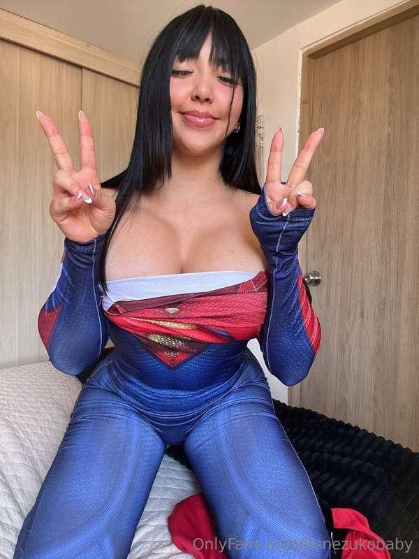 Your superwoman came home to you 🙂‍↕️