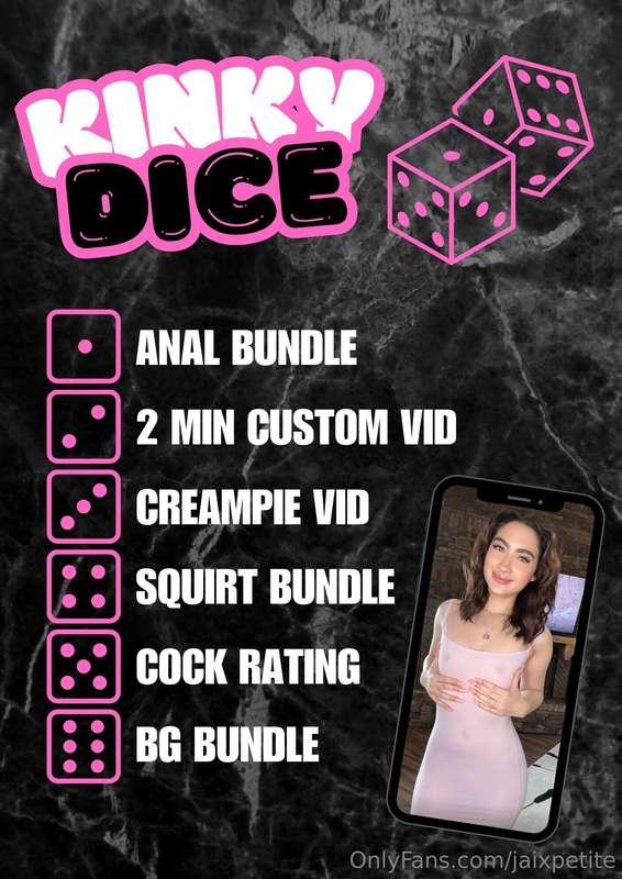 🎲 **HIGH ROLLER KINKY DICE** 🎲 *full length vids in EVERY bu..