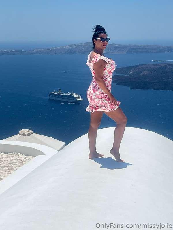 Sending you sweet kisses all the way from Santorini. How are..
