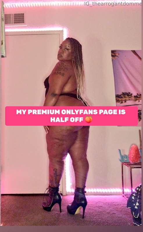 My premium page is half off for 20 lucky people, I'm telling..