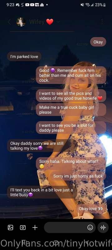 Was given the chance to become a TRUE Hotwife by fucking my ..