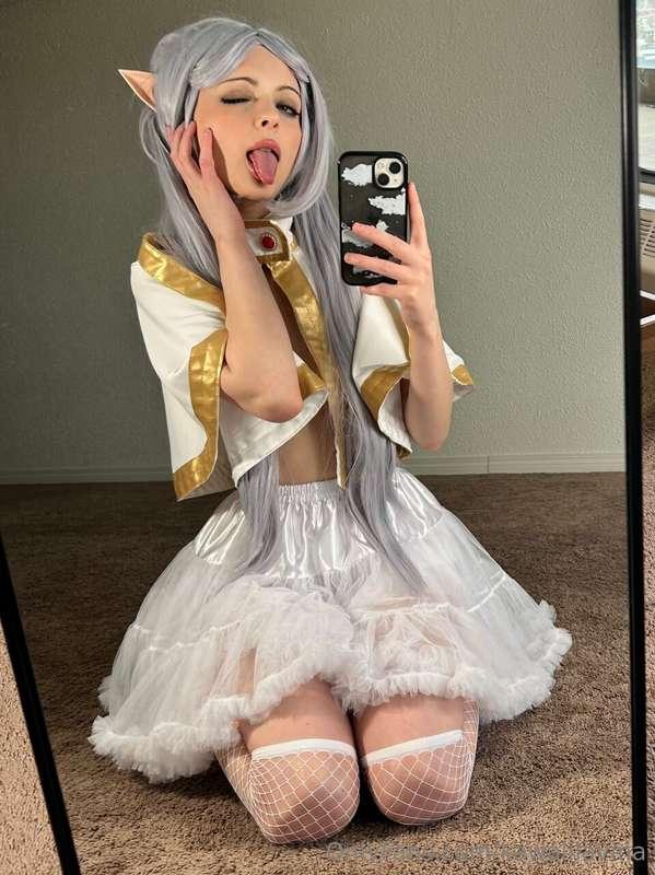 Make your little angel wet, daddy 💦🫦