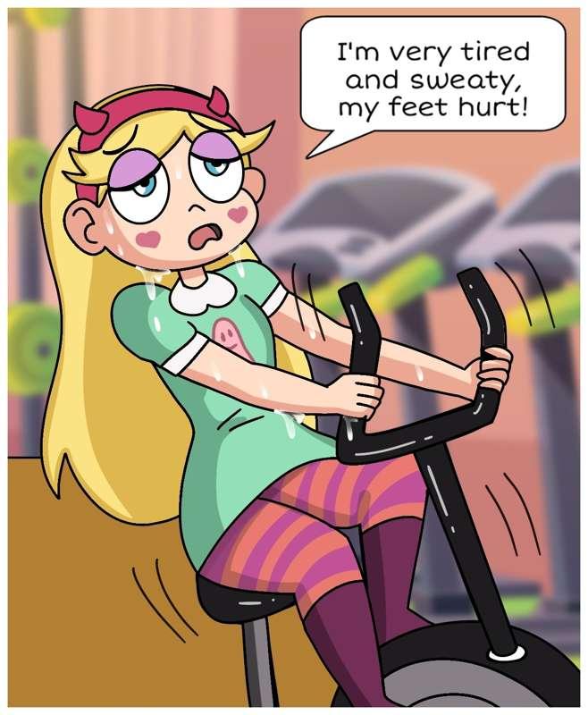StarButterfly Sweaty Feet at the Gym (Exclusive)