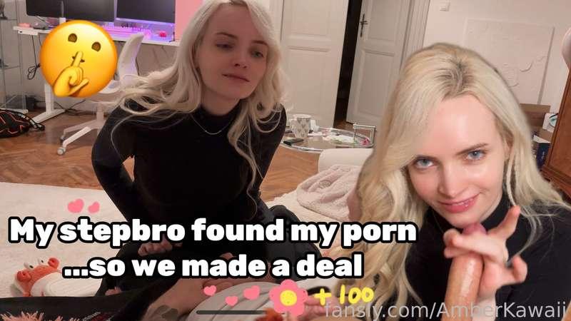 New Content Alert ‼️

Stepbro found my Fansly 😱
So I had to convince him to keep it as our secret. It's good that I'm so full of ideas 😏😏😏

#teen #blonde #stepbro #roleplay #blonde #blueeyes #petite #blowjob #hardcock #cumshot #busted #tip #stepsis #fyp #bigboobs #naturalboobs #bigass 
