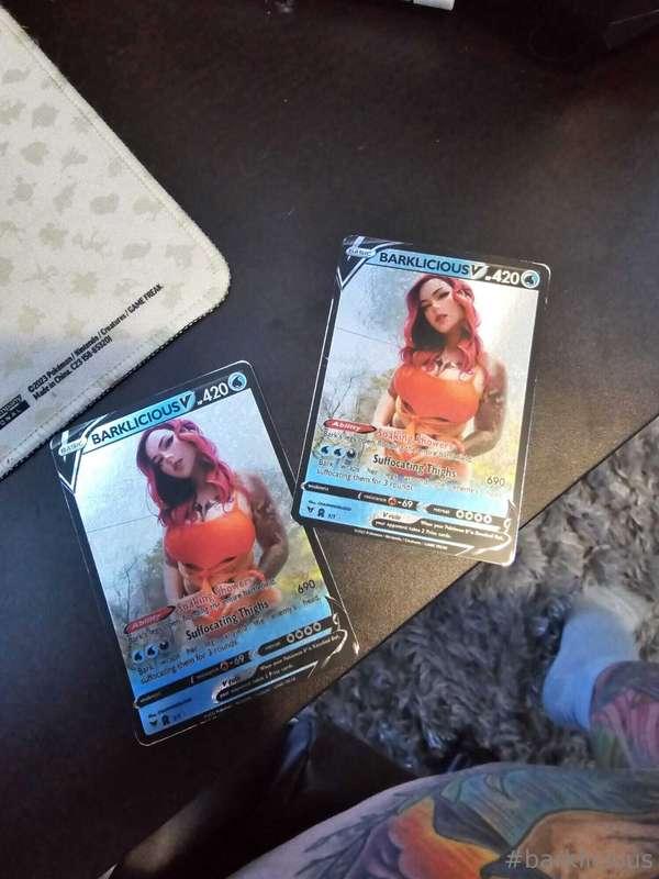 Limited edition Barklicious Pokemon card available❤️U gotta ..