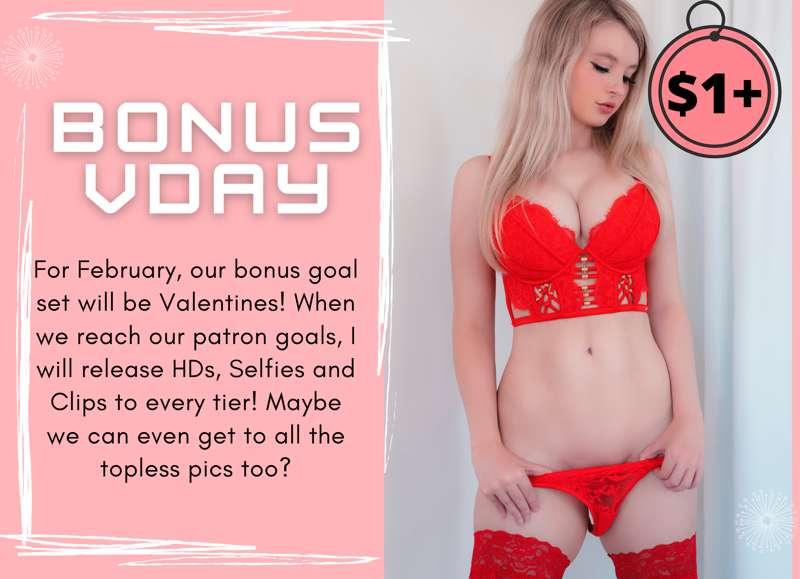 GOAL REACHED FOR ALL PATRONS. What's next?!