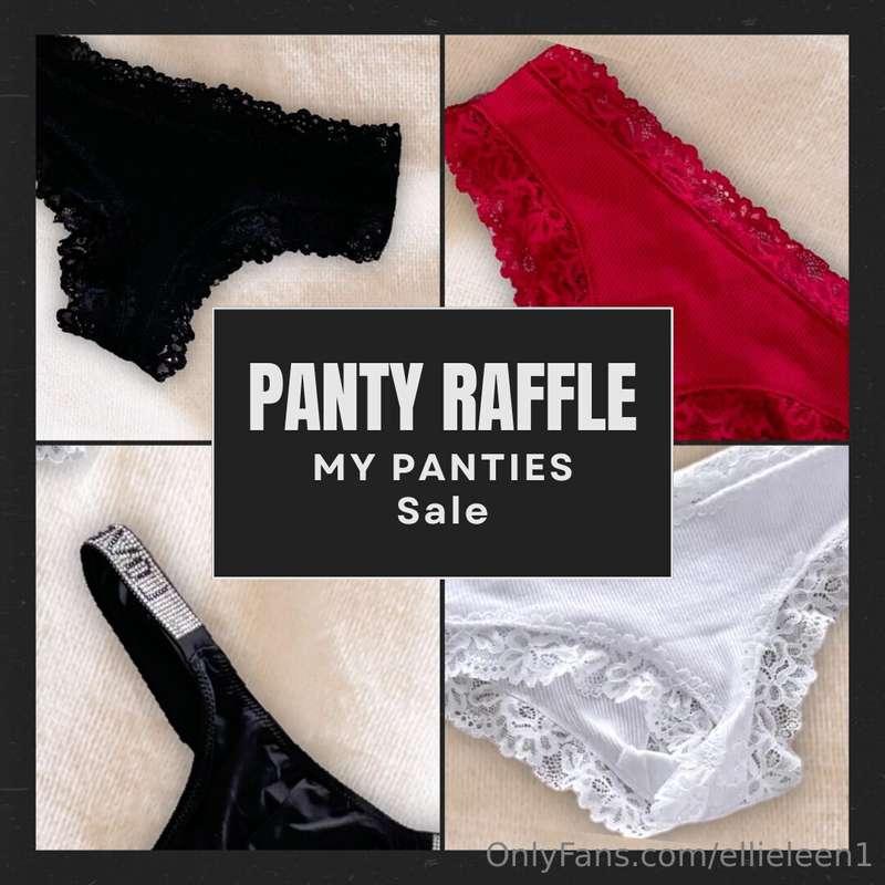 🎉 ***Panty Raffle Extravaganza!*** 🎉  ✨ Enter for a chance t..