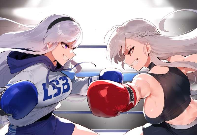 BELFAST vs ENTERPRISE (futanari)
