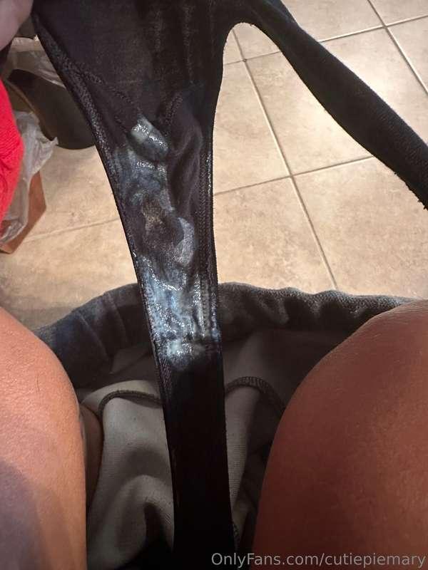 My panties yesterday were so creamy omg