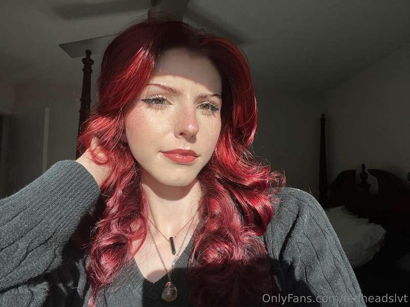 sunkissed redhead
