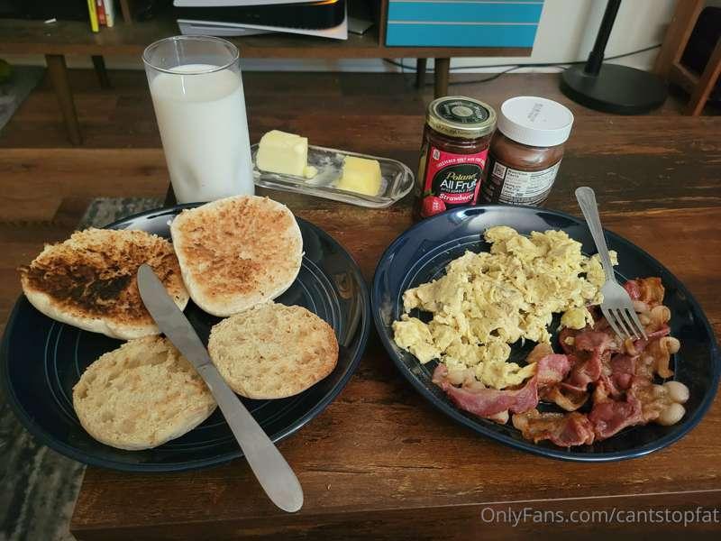 Breakfast: before and after