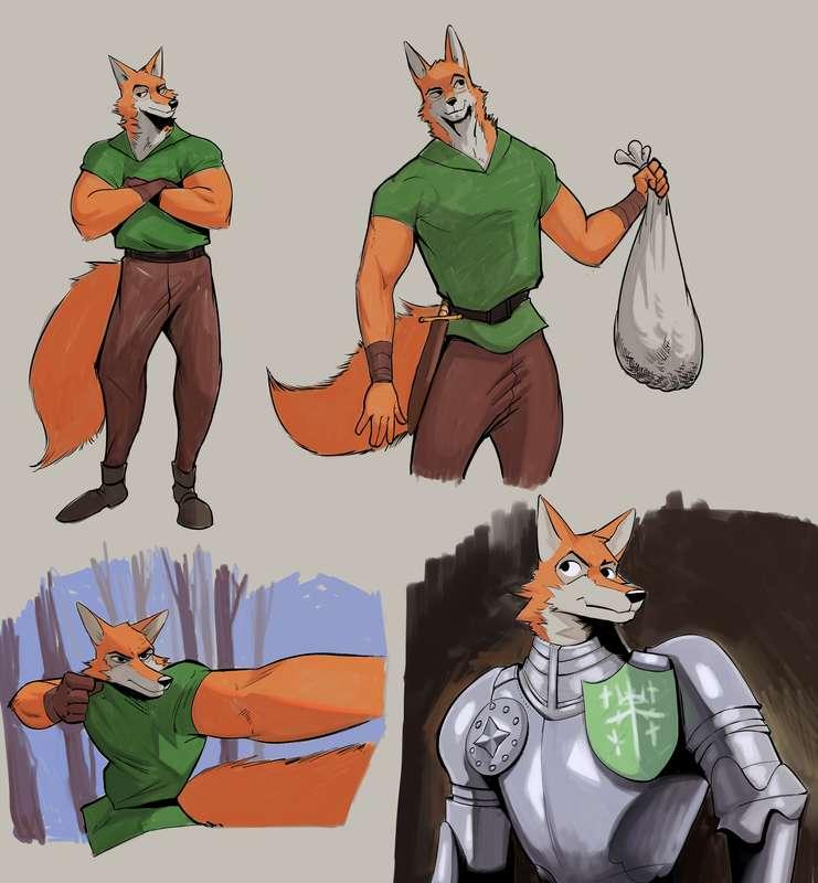 Robin Hood Collage (WIP)