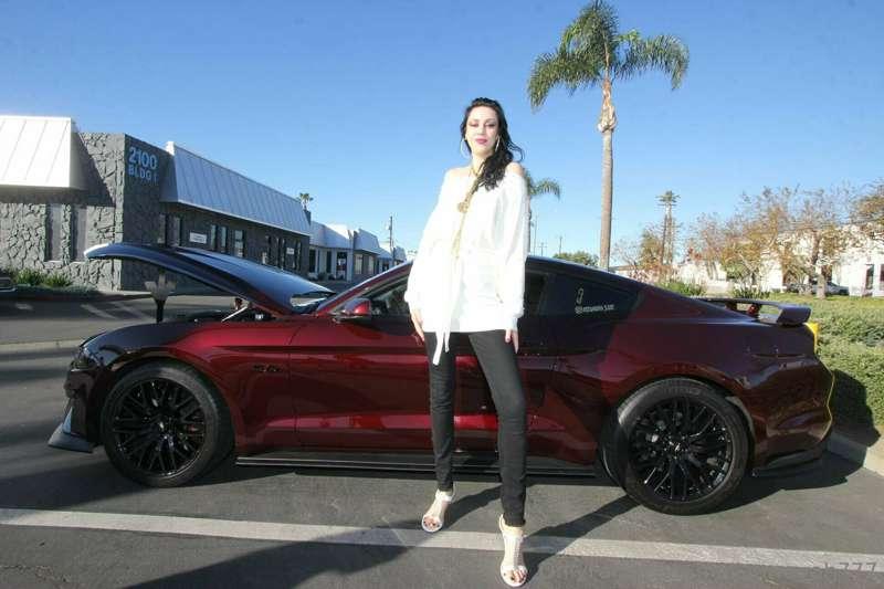 so you can tell I don't usually model for cars !! LOL, but h..