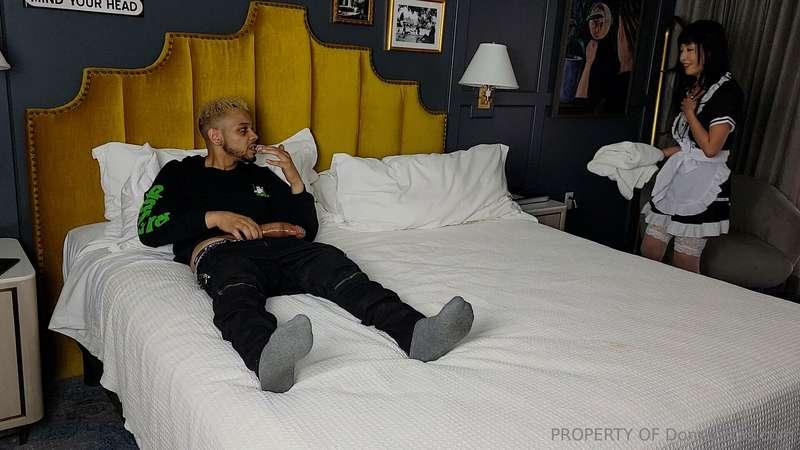 what the hell, my maid walked in on me jerking off and refus..