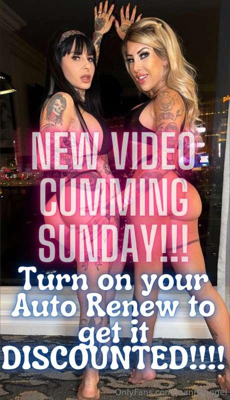 🚨 **NEW VIDEO** coming ***SUNDAY!!!*** BGG Threesome with Ki..