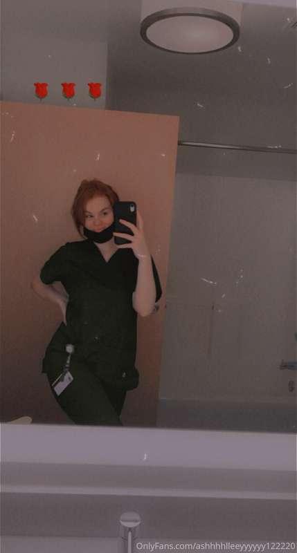 Who likes a girl in scrubs? 😉