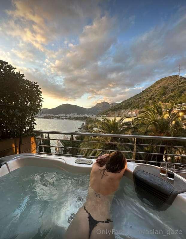 Beneath the azure sky, I revel in the sheer delight of the m..