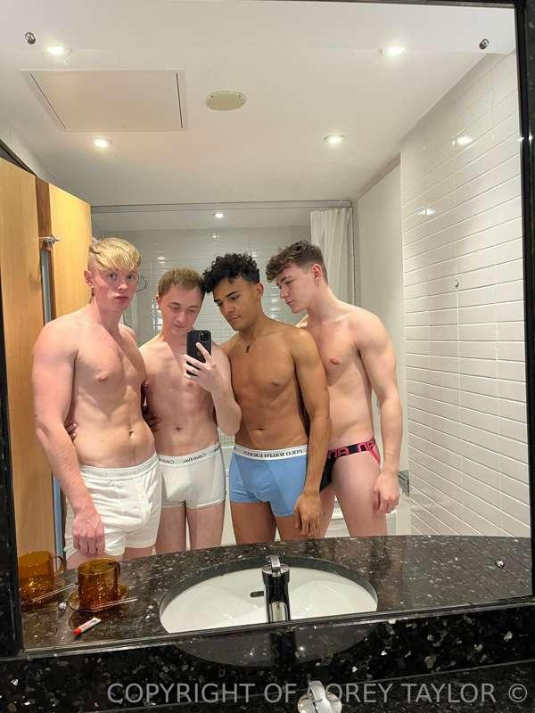 There’s a foursome in the air… 😈 

Stay tuned tomorrow for m..