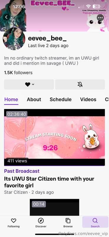 im live on twitch !!!