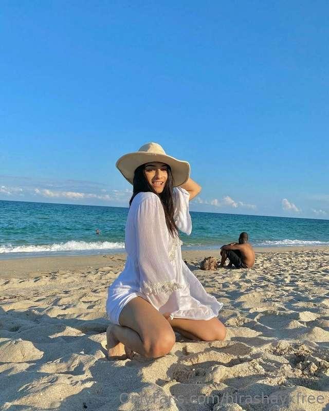Decided to take a break from unpacking to hit the beach! Wan..
