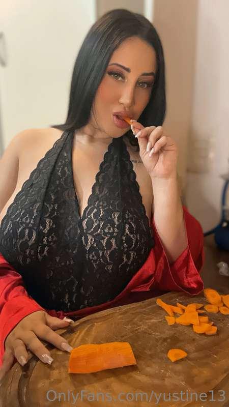 Do you like carrots? It takes lots of veggies to maintain th..