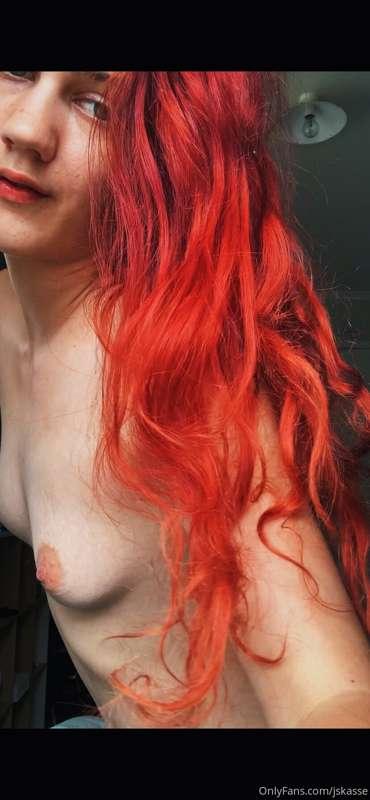 Ok but keep the red or go a different colour? 
(Talking abou..