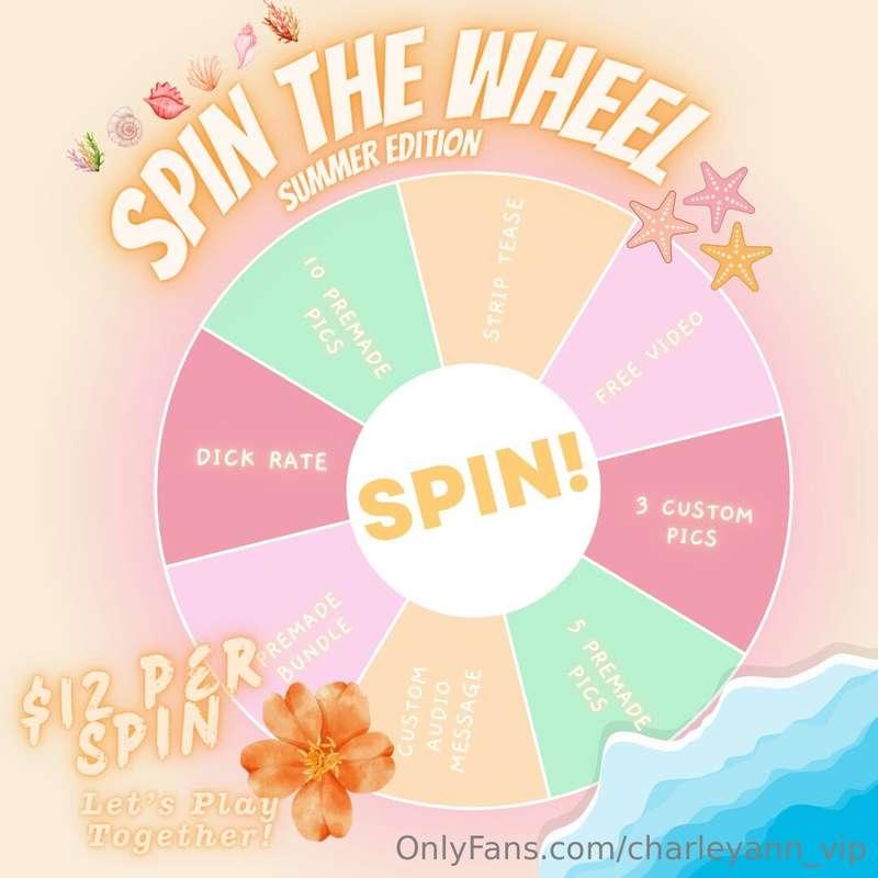 ☀️🎡 Spin the Wheel – Summer Edition! 🎡☀️ It’s time to bring ..