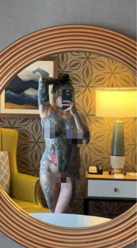 I could be fucking you in this hotel room, but instead I'm h..