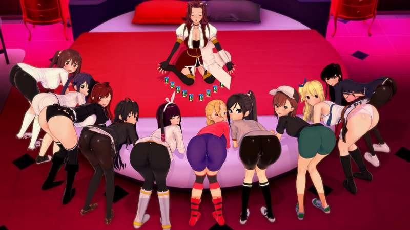 Ass harem