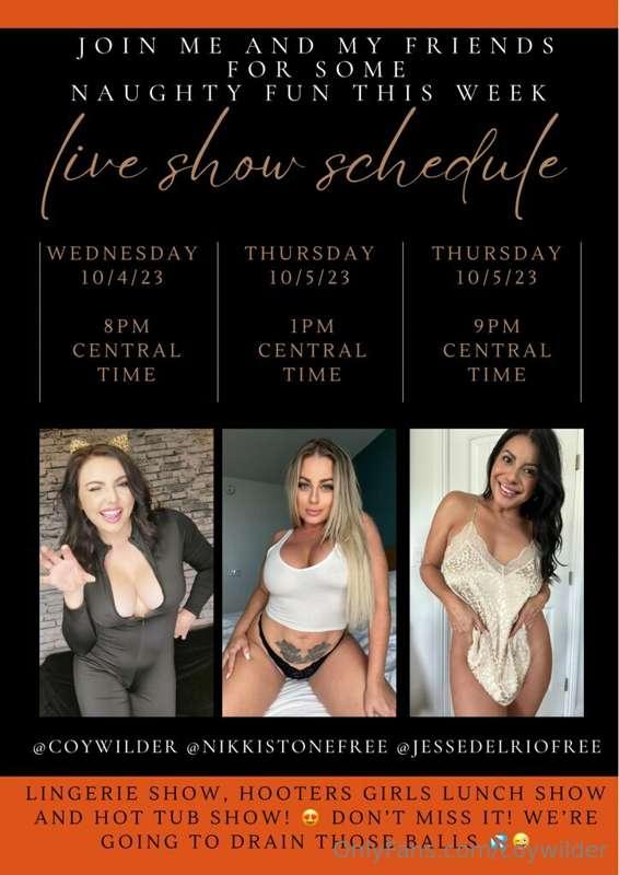 The secret is out!! 🥵
My friends @nikkistonefree and @jessed..