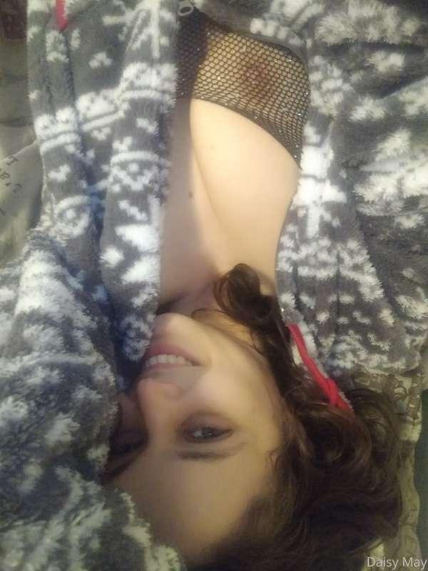 Sometimes it's fun to wear something naughty under your laye..