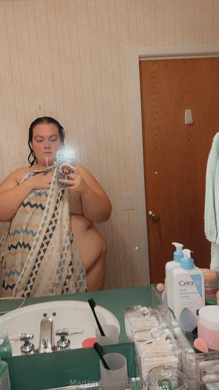 Morning showers always get me hot for the start of the day! ..