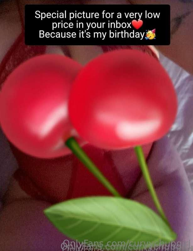 Special Birthday content! Check your inbox for the full pict..