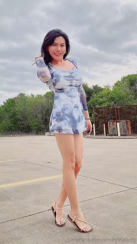 Beneath this dress is damp underwear 💦👙 I will be your daily..