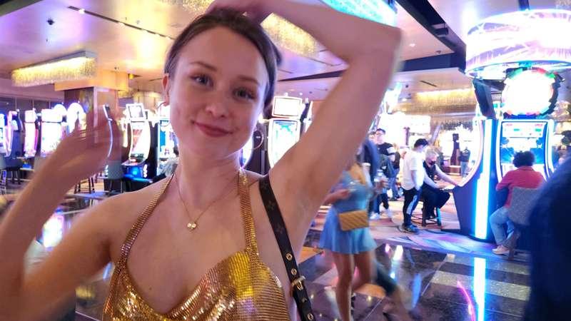 How the night started vs. how it ended (Vegas edition) ✨ 