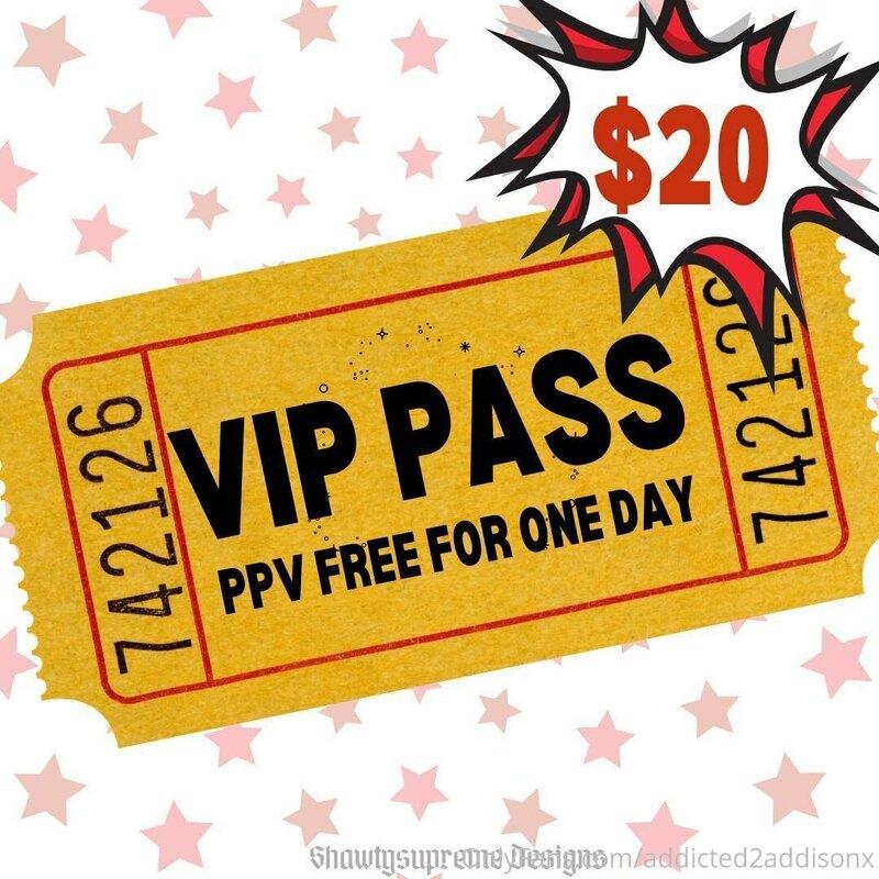 ***VIP PASS FOR YOU***

Only $20 to get all my PPV free for ..