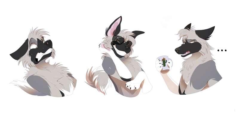 🤍 Buttermilk Mutt stickers 🤍