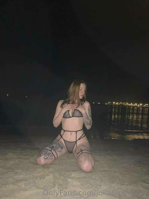 One of my wildest sex fantasy is a sex on the beach at night..