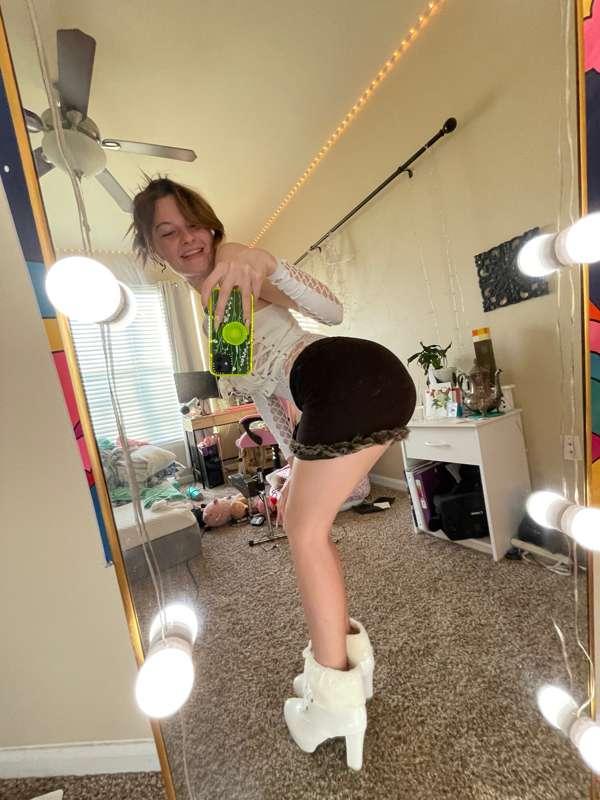No Noods but do you think I look cute or like a slut?