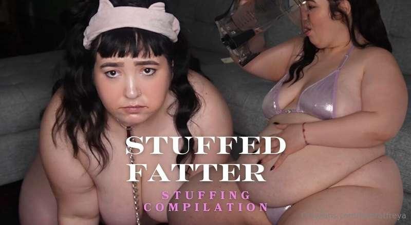 Stuffed Fatter *Stuffing Compilation   I'm a girl that likes..