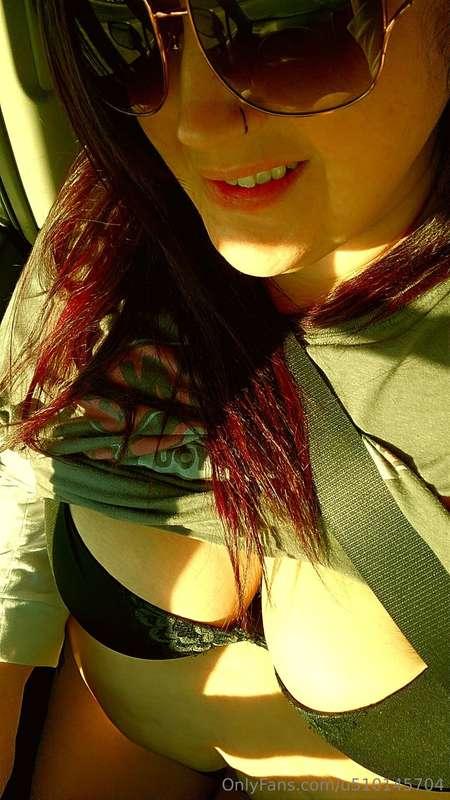 I didnt forget Pat! 🤣🤣 here's your titty Tuesday, I was trav..