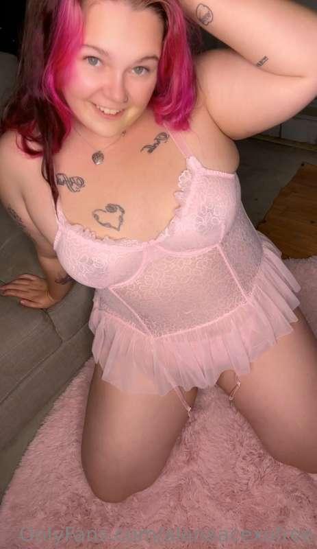 This might be a cute pink outfit, but I know something else ..