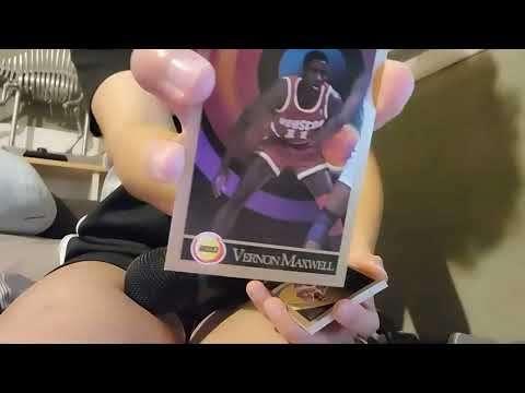 [IRL ASMR] Debussy Opens NBA Card Packs 🏀