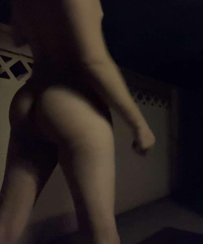 Naked and High in my backyard