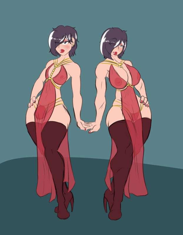Twins share everything