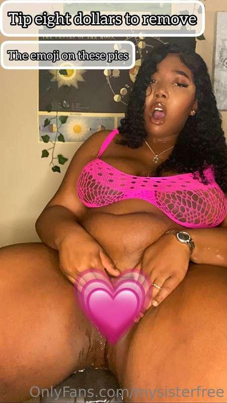 Tip eight dollars on this post to remove the 💗 🤭