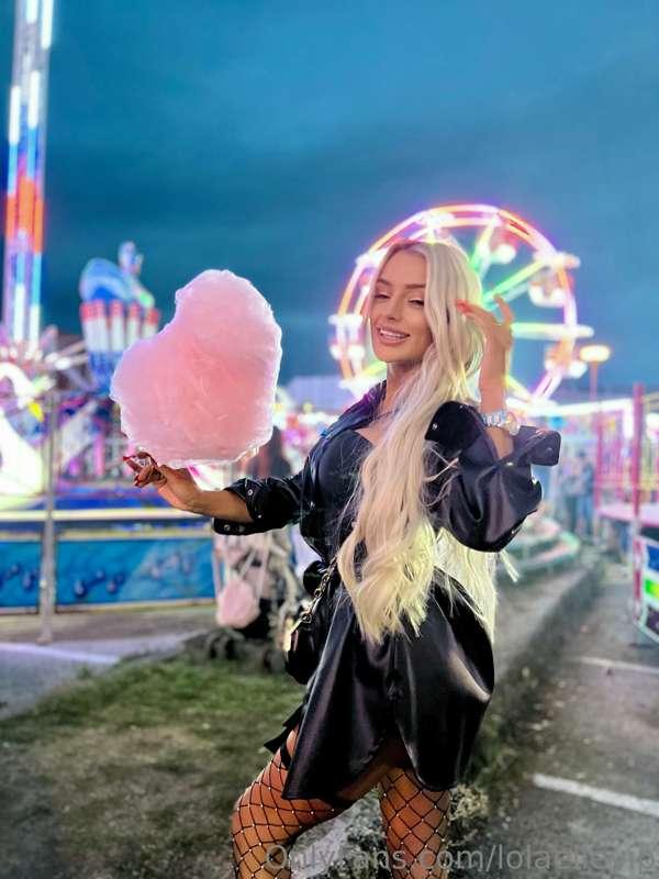 I want to know if can you be sweeter than the cotton candy w..