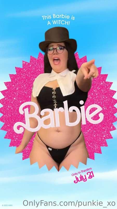 These are the best barbie posters you'll ever see😂WITCH!!🫵