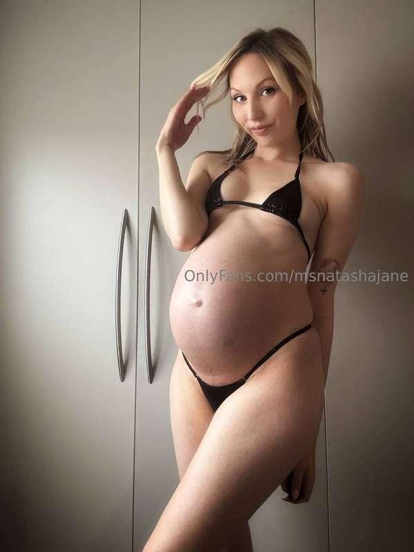 She's heavily pregnant and SUPER horny! Check out my friends..
